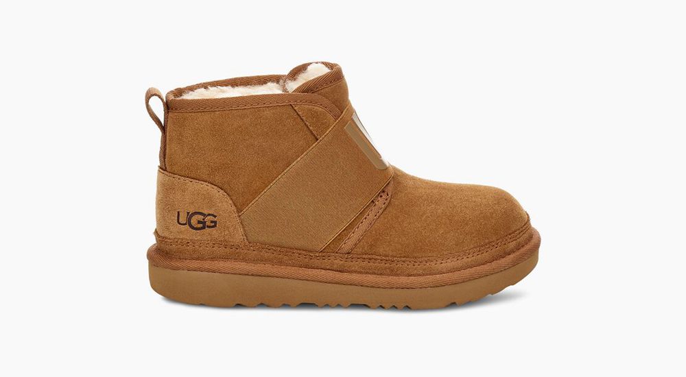 Ugg Neumel Ii Graphic - Kids Boots - Brown - NZ (3581WFPIB)